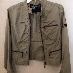 William Rast Target khaki Jacket Small